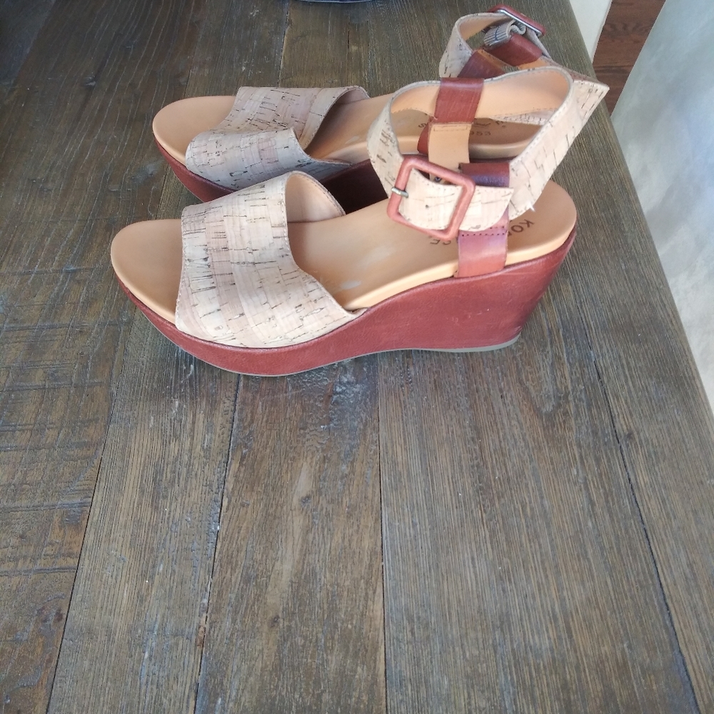 Kork Ease Kiern Platform Wedge Sandal 8